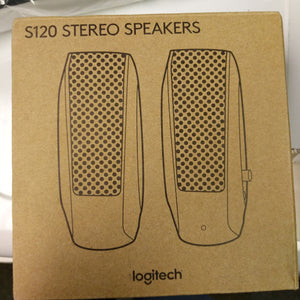 LOGITECH S120 STEREO SPEAKERS