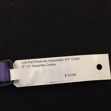 Load image into Gallery viewer, 1040 Paw Tracks Pet Gear Dog Collar Purple Plastic MADE IN CANADA