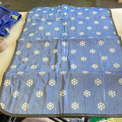 1115 Rectangle snowflake small mat