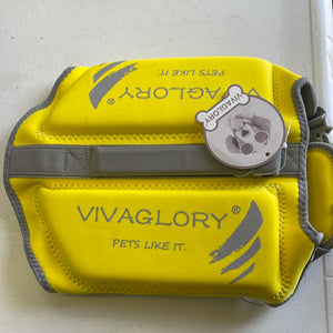 1093 VIVAGLORY Life Jacket for Dogs-yellow-medium