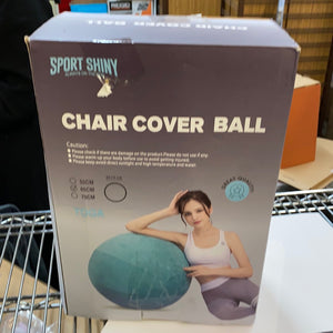 Sport shiny chair cover ball 65cm