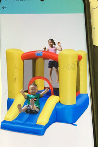 Action air bounce house for kids