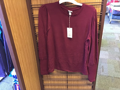 Ladies clothing - A New Day Ladies Burgundy Sweater M