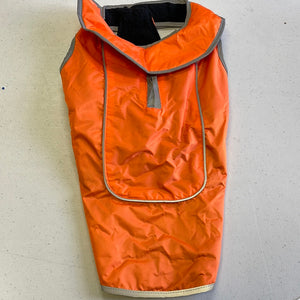 1131 Think pet orange winter jacket for dogs Medium