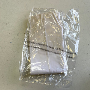 1119 One Plastic bag white