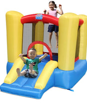 Load image into Gallery viewer, Slide Bouncer-  Action air bouncer House for kids- 215x154x140cm-7.1 D 5.1 D 4.6