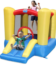 Slide Bouncer-  Action air bouncer House for kids- 215x154x140cm-7.1 D 5.1 D 4.6