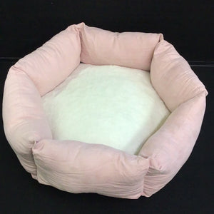 1000 Dog Bed Hexagon Pink Small *