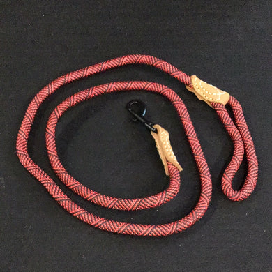 1123 Mile High Life Thick Dog Leash Red