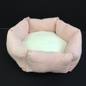 1000 Dog Bed Hexagon Pink Small *