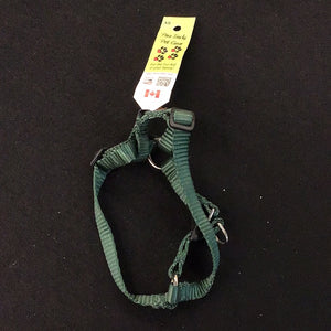 1069 Paw Tracks Pet Gear Dog Harness Green Plastic XS MADE IN CANADA
