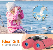 Load image into Gallery viewer, Obuby Real Binoculars for Kids Gifts for 3-12 Years Boys Girls 8x21 High-Resolution